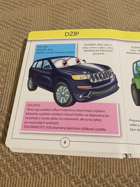 Moja prvá kniha o dopravných prostriedkoch, 