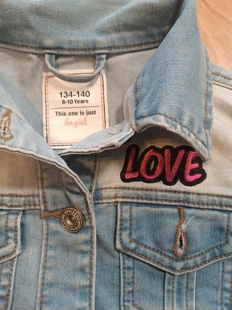 Frajerský rifľový kabátik, 134