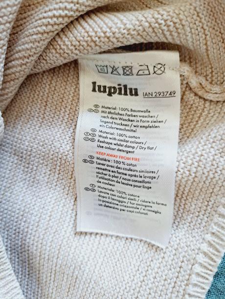 Lupilu bavlnený sveter s uškami, lupilu,62