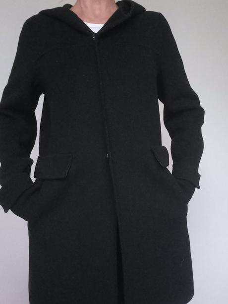 Flaušový kabát veľ. s, c&a,s