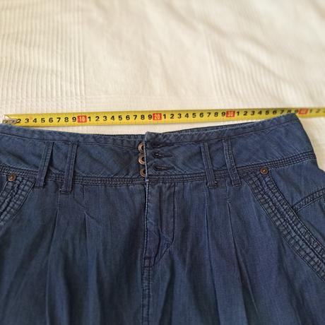 Riflová sukňa, timeout,s