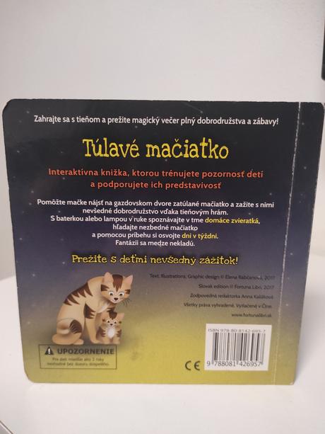 Kniha túlavé mačiatko,