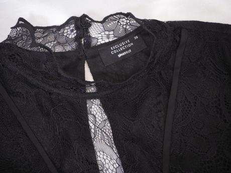 Kvalitné čipkované šaty gina tricot, 36