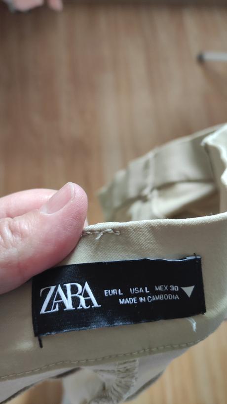 Dámske koženkové leginy, zara,l