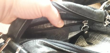 Kožená crossbody  bershka, bershka