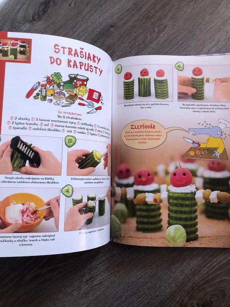 Knihy pre deti tvorenie a varenie, 