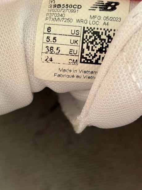 New balance 550, new balance,38