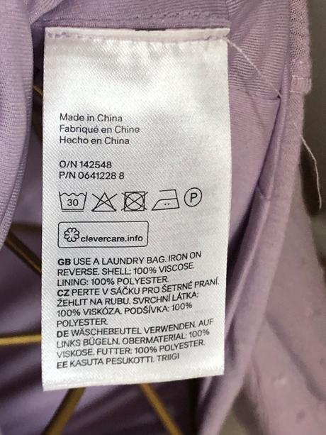H&m letný fialový overal, h&m,36