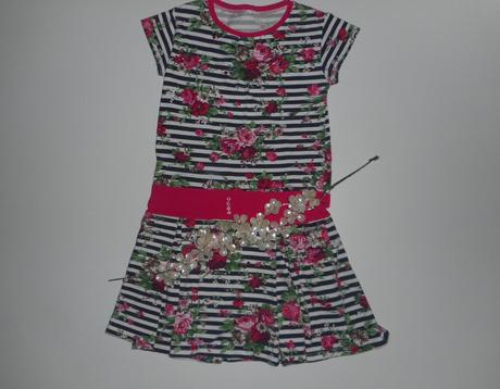 Happy šaty  kvety v.134, 134