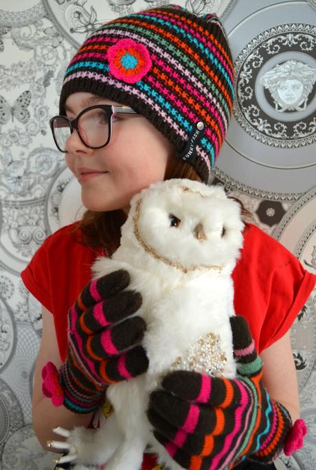 Set čiapka, rukavice, 134