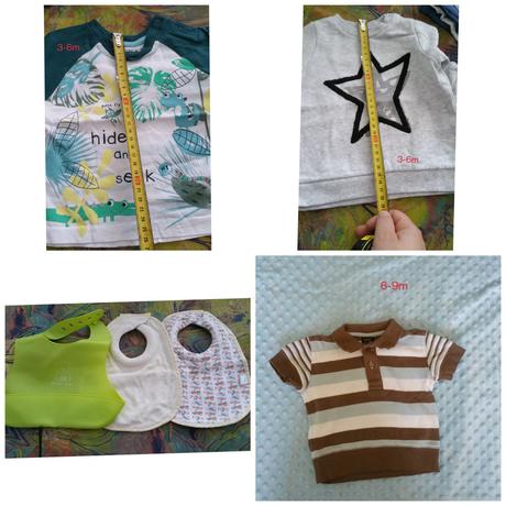 Balík oblečenia pre chlapca od 3 mesiacov do 6 mes, 68–80