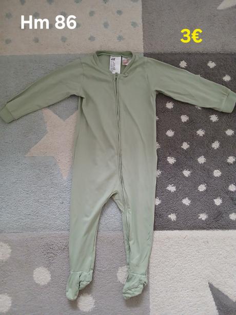 Pyzamko na zips 86, h&m,86