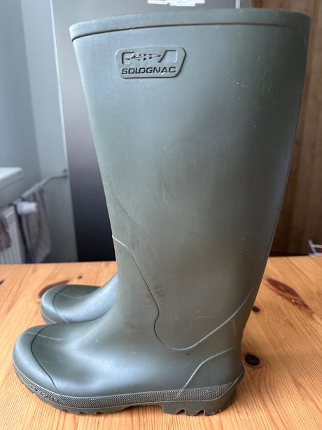 Gumáky solognac, decathlon,35