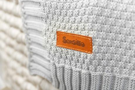 Sensillo bambusová deka s kapucňou šedá, 