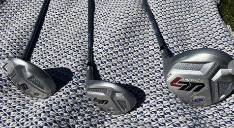 Golfové palice 10ks komplet (us ultralight ul7) -,