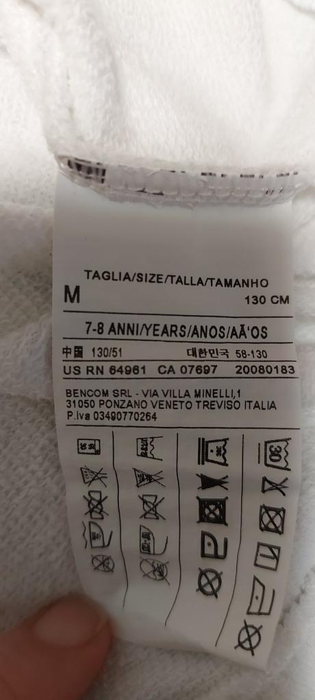 Mikina, benetton,128