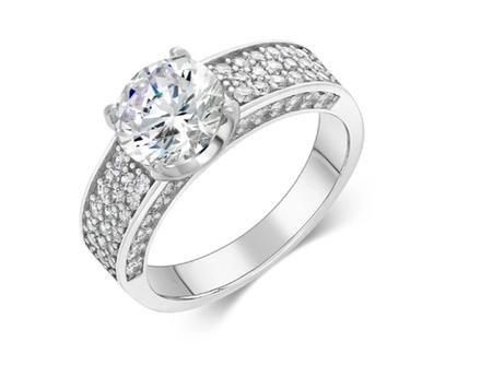 Sofia strieborný prsteň, 