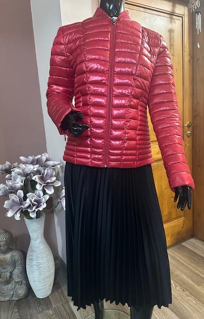 Ružovočervená metalická vetrovka guess originál, guess,l / m