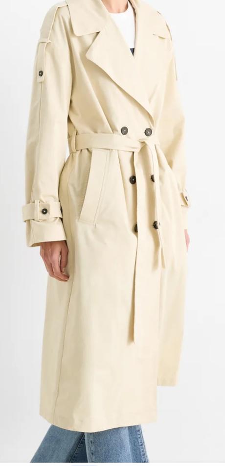 Trenčkot veľ.34/36 (oversize), c&a,s