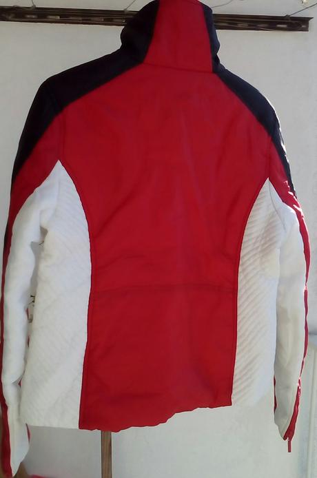 Športová červená vetrovka m, terranova,m