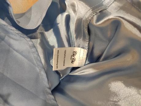 Spoločenské šaty chi chi, baby blue midi, vel.m, m