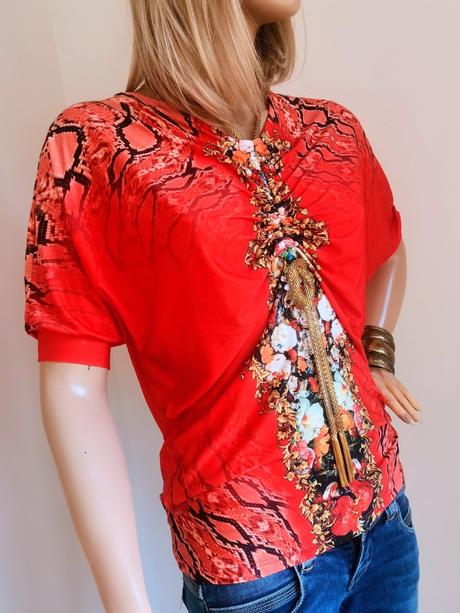 Party 21- blúzka pre extravagantné dámy, s