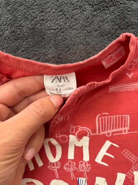 Zara krátke nohavice/kraťasy a tričko, zara,104