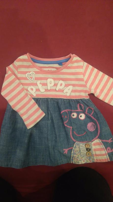 Šatky pepa pig, next,68
