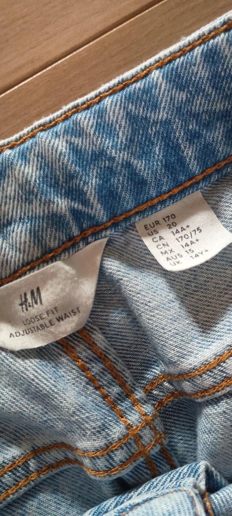 2 x rifle loos fit, h&m,170