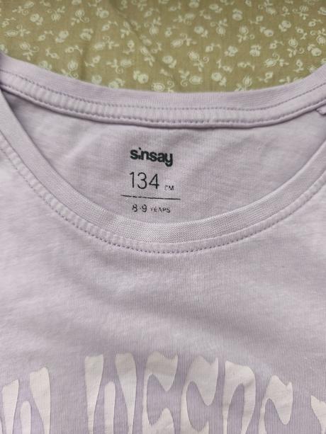 Dievčenské tričká, sinsay,134