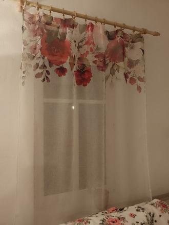 Nádherná záclona, nepoužitá,