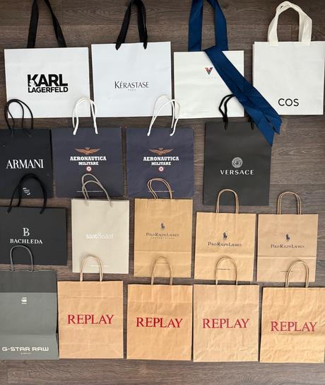 Rôzne darčekové tašky,