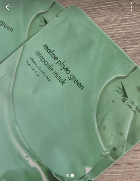 Korejska aloe vera maska, 