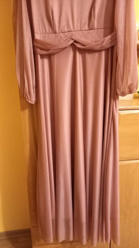 Večerné dlhé šaty č. xl, xl