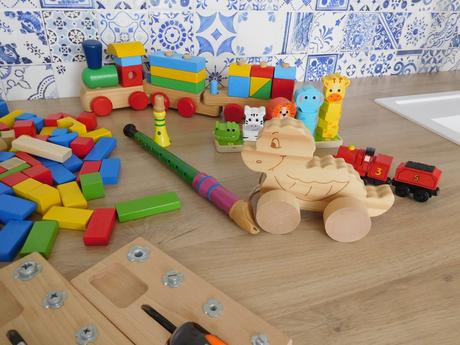 Drevené hračky pre dieťatko,, 