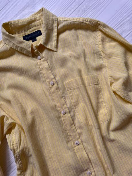 Zara - košeľa s jemným prúžkom, zara,m