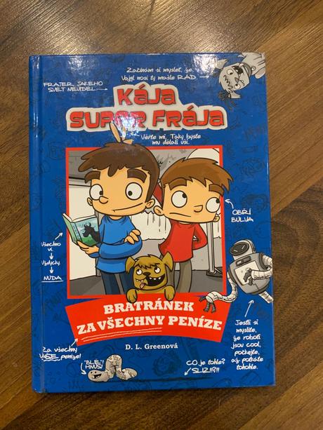 Necitana kniha kaja super fraja,