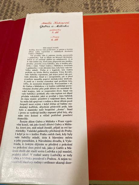 Kompletná sada 1 až 6 diel gabra a málinka amálie, 