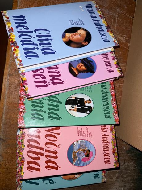 5x pentalógia ( rôzne ) od v.c.andresovej,