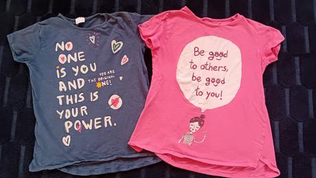 2 ks tričká, zara,128