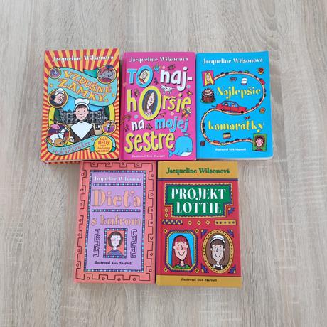 Rôzne knihy jacqueline wilsonová,