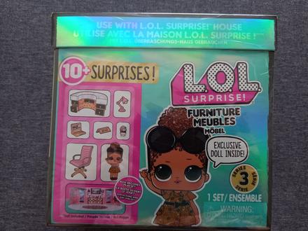 Lol bábika s nábytkom trblietavá, 