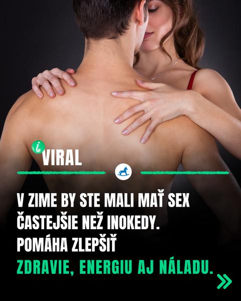 Intimita a s@x v zime: náhoda alebo biologická potreba?