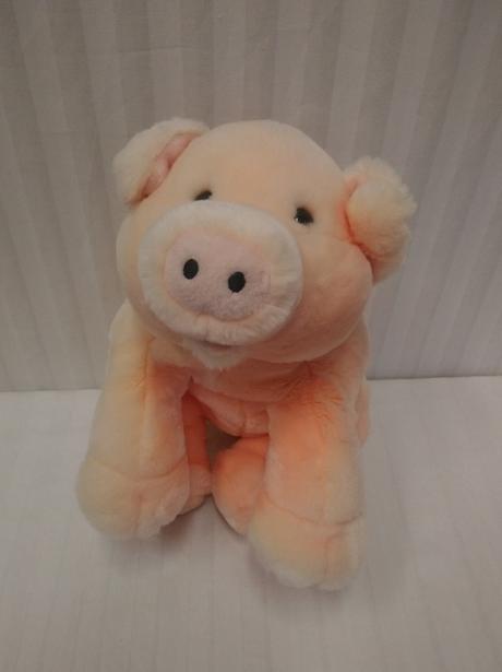 Plyšové ružové prasiatko, keel toys, 37 cm, 