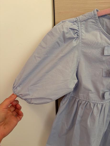 Šaty zara s mašlickami, zara,122