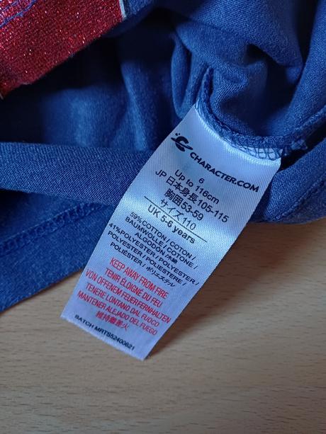 4x letny top, h&m,116