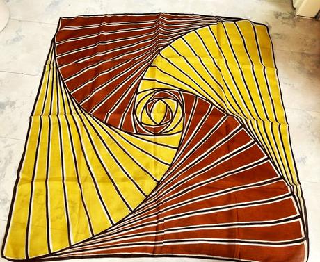 Hodvábna šatka na krk, l