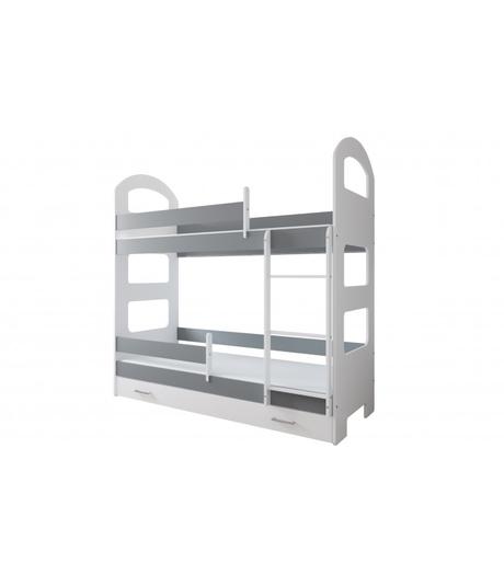 Poschodová posteľ juraj, šírka (cm): 80,dĺžka (cm): 160