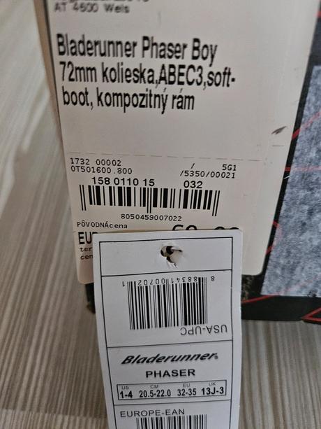 Kolieskové korčule 32-35, bladerunner,32