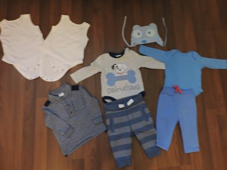 Balík oblečenia pre chlapca 3-6 mesiacov, 68–80